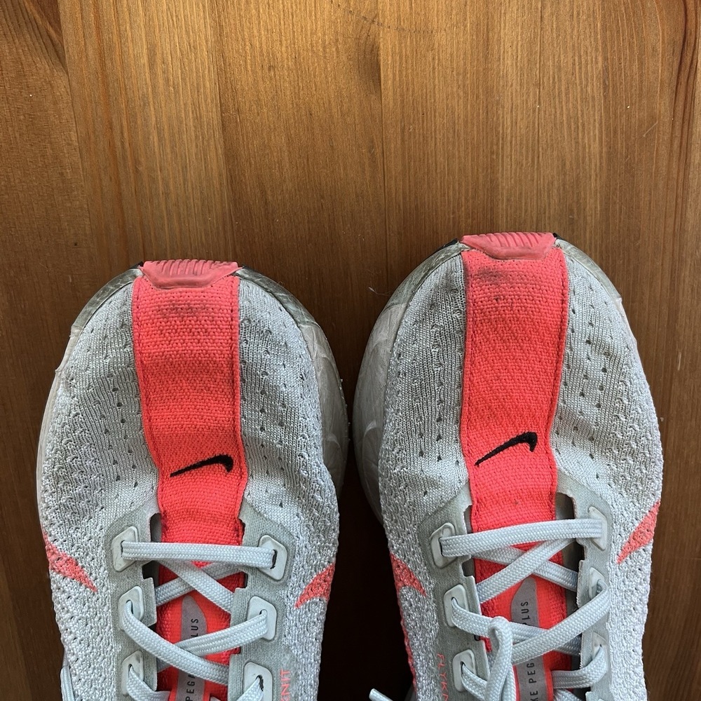Nike Pegasus Plus 'Barely Grey/Hot Punch' Men's Size 6.5/Womens 8 FQ7262-001 - Picture 14 of 14
